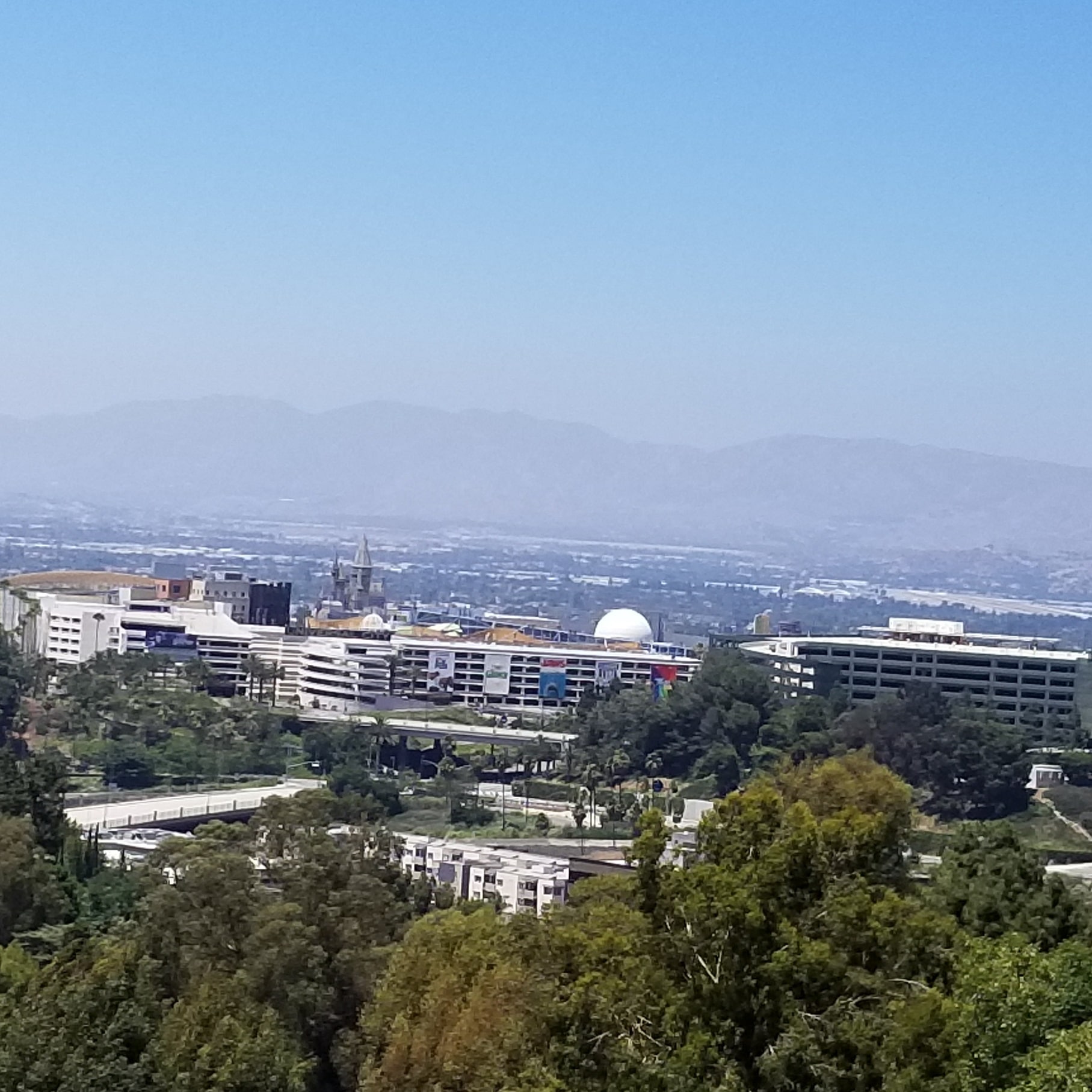 View from the Hollywood Hills