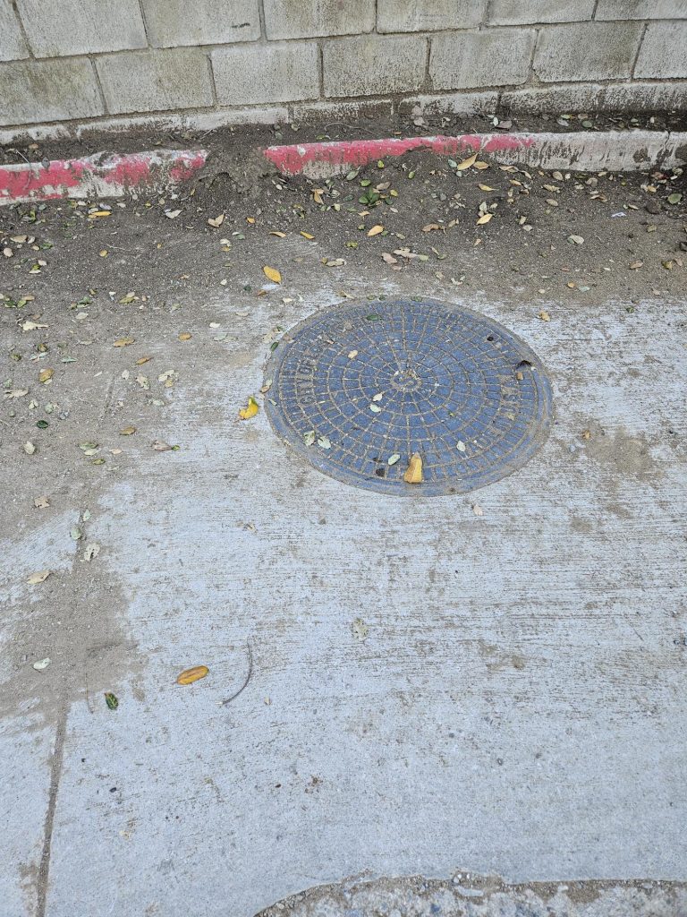 Utilities in the street