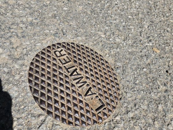 Utilities are in the street