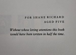 Dedication page to the Fourth Protocol