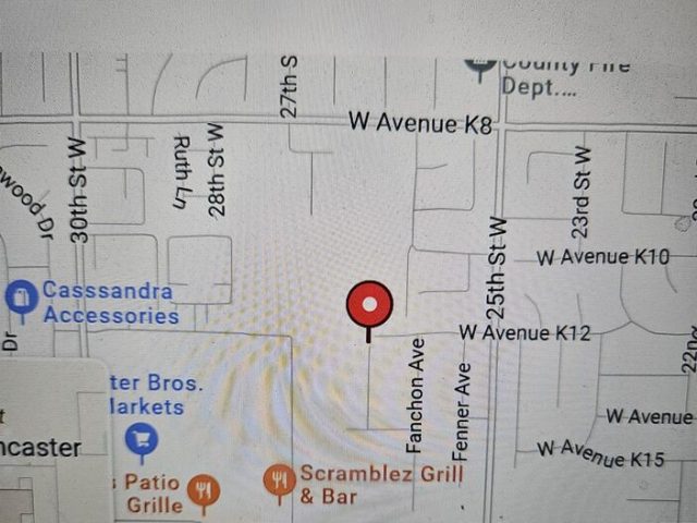 Just Listed:  8 Edson Ave. Lancaster CA 93536 another vacant lot